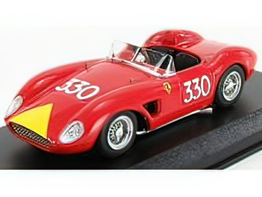 FERRARI - 550TRC SPIDER ch.0678 N 330 GIRO DI SICILIA 1957 G.STARRABBA -  RED /ART-MODELART-MODEL 1/43ミニカー