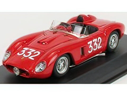 FERRARI - 500TR SPIDER ch.0640 N 332 GIRO DI SICILIA 1957 C.RIVOLO - RED /ART-MODELART-MODEL 1/43ミニカー