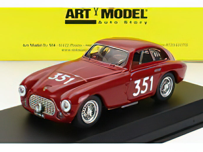 FERRARIフェラーリ 166MM BERLINETTA TOURING sn020I N 351 MILLE MIGLIA 1951 G.ROTA - R.TOSCANO /ART-MODEL 1/43 ミニカー
