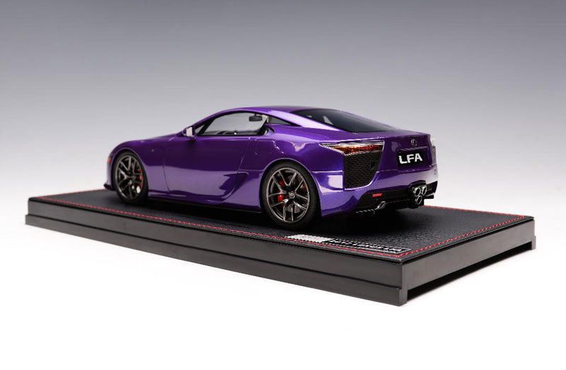 ギャラリービューアに画像をロードする, Lexus LFA Purple 60台限定 /AB models  1/18 ミニカー
