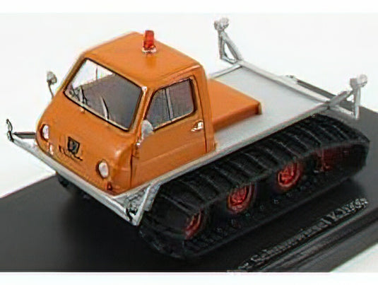 KAHLBACHER - SCHNEEWIESEL K2000 TRUCK - AUSTRIA - 1968 - ORANGE/Autocult 1/43 ミニカー