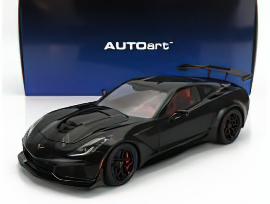 CHEVROLETコルベット C7 ZR1 2017 - BLACK/Autoartオートアート 1/18