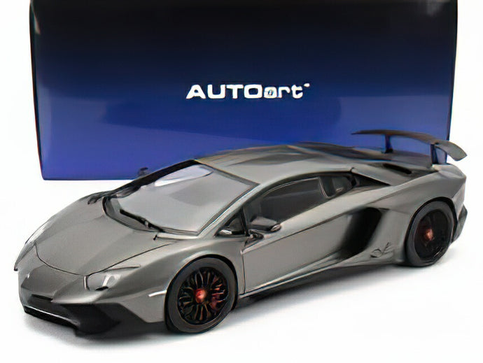LAMBORGHINI - AVENTADOR LP750-4SV SUPERVELOCE 2015 - TITANIUM GREY /オートアート 1/18 ミニカー
