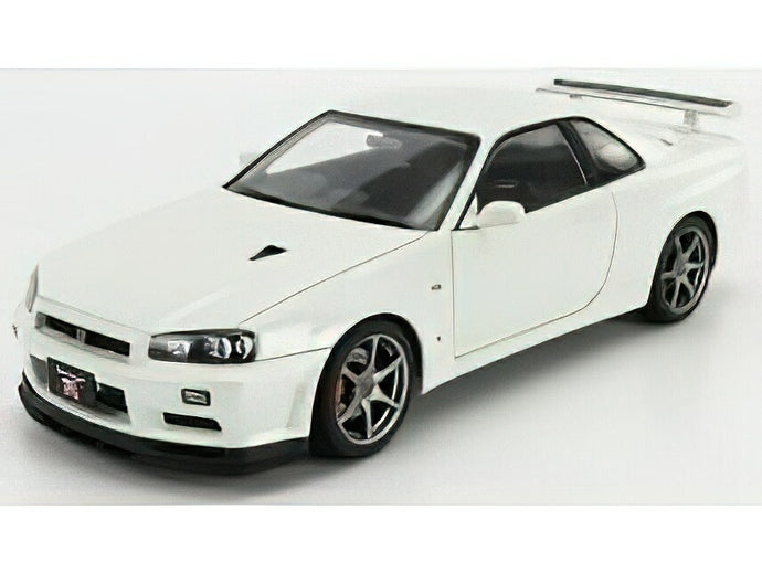 NISSAN  SKYLINEスカイライン GT-R (R34) V-SPEC II 2001 - WHITE PEARL/Autoartオートアート 1/18