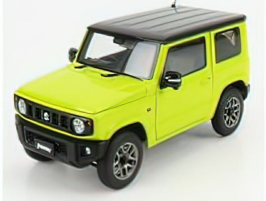 SUZUKI - JIMNY JB64 LHD 2018 - KINETIC YELLOW BLACK PEARL /Autoart 1/18 ミニカー