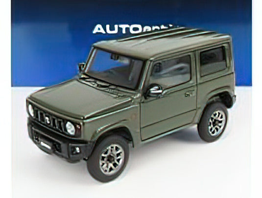 SUZUKI - JIMNY JB64 LHD 2018 - JUNGLE GREEN /Autoart 1/18 ミニカー