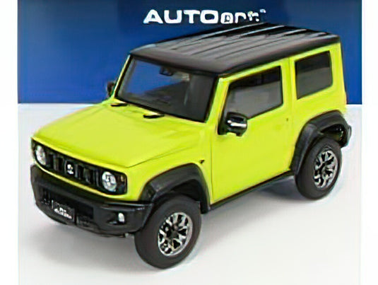 SUZUKI - JIMNY SIERRA JB74 2018 - KINETIC YELLOW /Autoart 1/18 ミニカー