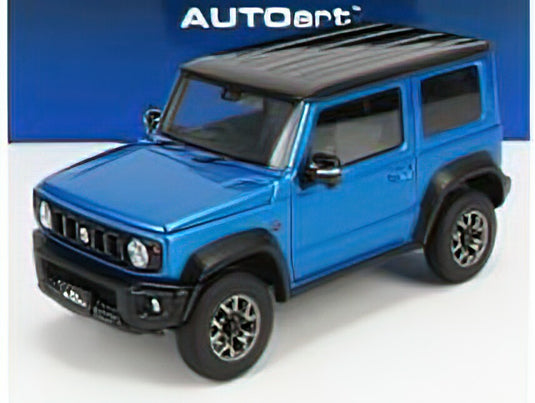 SUZUKI - JIMNY SIERRA JB74 2018 - BRISK BLUE MET /Autoart 1/18 ミニカー