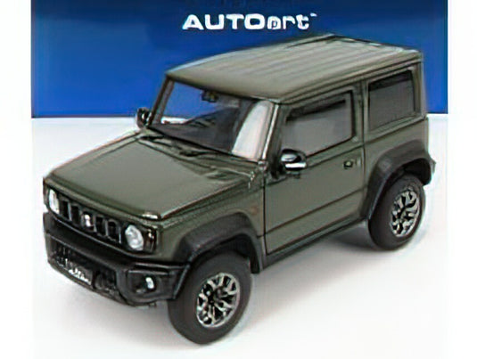 SUZUKI - JIMNY SIERRA JB74 2018 - JUNGLE GREEN /Autoart 1/18 ミニカー