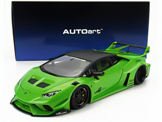 LAMBORGHINIランボルギーニ HURACAN LIBERTY WALK LB SILHOUETTE WORKS GT 2018 - PEARL GREEN /オートアート 1/18 ミニカー