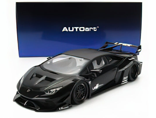 LAMBORGHINIランボルギーニ HURACAN LIBERTY WALK LB SILHOUETTE WORKS GT 2018 - BLACK /オートアート 1/18 ミニカー