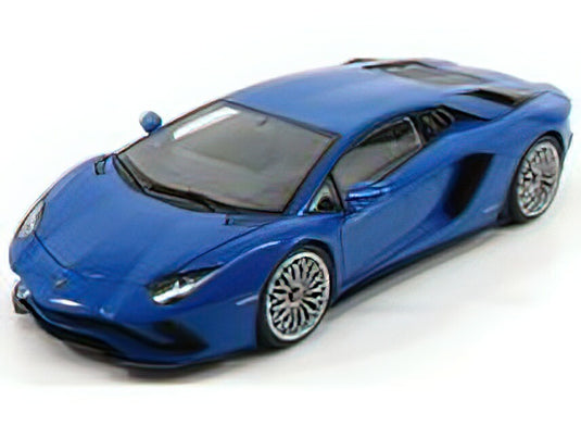 LAMBORGHINI - AVENTADOR S 2017 - BLUE NILA /Autoart 1/18 ミニカー