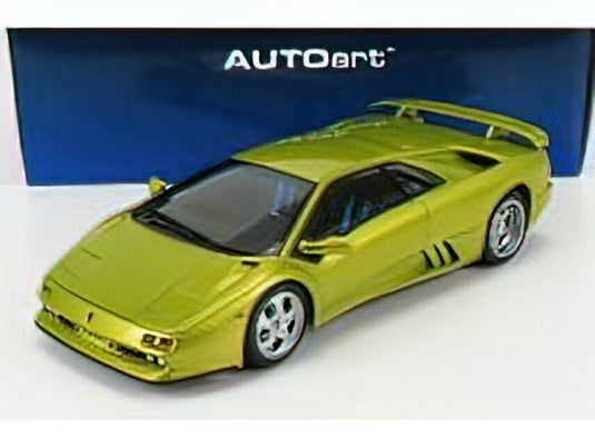 LAMBORGHINI - DIABLO SE30 30th ANNIVERSARY EDITION 1994 - YELLOW MET /Autoart 1/18 ミニカー