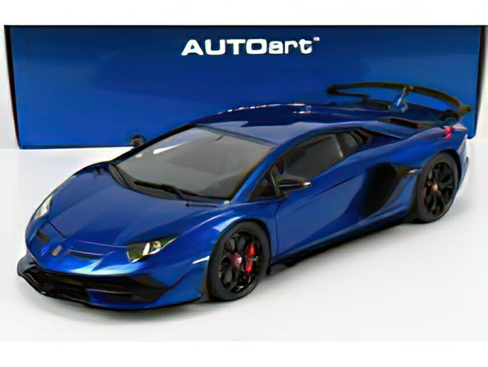 LAMBORGHINI  AVENTADOR SVJ 2018 - NETHUNS BLUE MET/Autoartオートアート 1/18