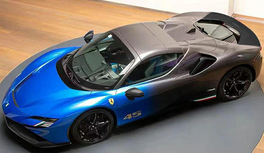 【予約】Ferrari SF90 Novitec blue/gray /ABモデル 1/18 ミニカー