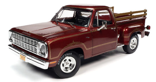 1979 Dodge D100 Stepside Warlock II Pickup Truck /AutoWorld 1/18 ミニカー