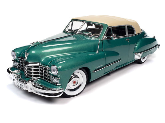 1947 Cadillac Series 62 Cabriolet in Ardsley Green Metallic /AutoWorld 1/18 ミニカー