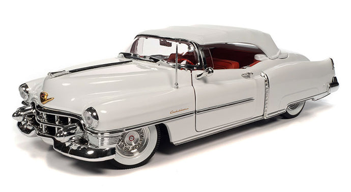 1953 Cadillac Eldorado Convertible in Alpine White /AutoWorld 1/18 ミニカー