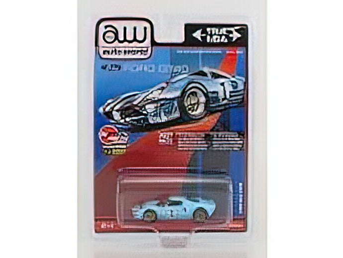 FORD USA - GT40 N 1 HERITAGE EDITION 1966 - LIGHT BLUE /AutoWorld 1/64 ミニカー