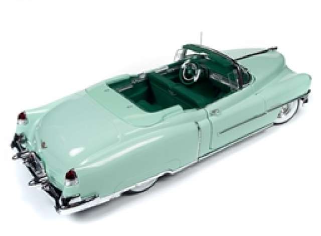 ギャラリービューアに画像をロードする, 【予約】4月以降発売予定1953 Cadillac Eldorado Convertible  green/turquoise /Autoworld 1/18 ミニカー
