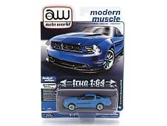FORD USA - MUSTANG GT COUPE 2012 - BLUE /AutoWorld 1/64 ミニカー