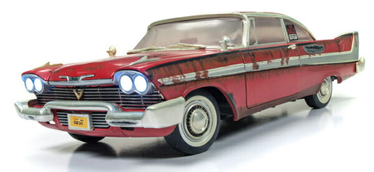 Christine - 1958 Plymouth Fury in Red - Dirty Version - Christine (1983) /AutoWorld 1/18 ミニカー