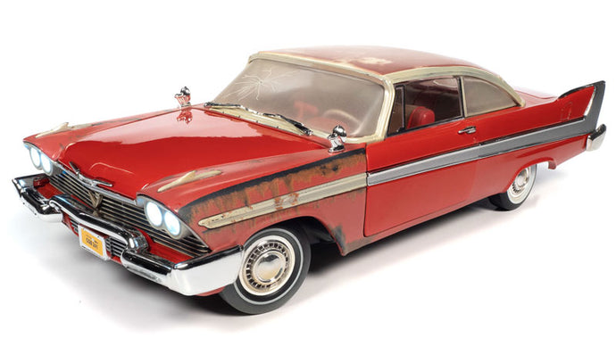 Christine - 1958 Plymouth Fury in Dirty Red /AutoWorld 1/18 ミニカー