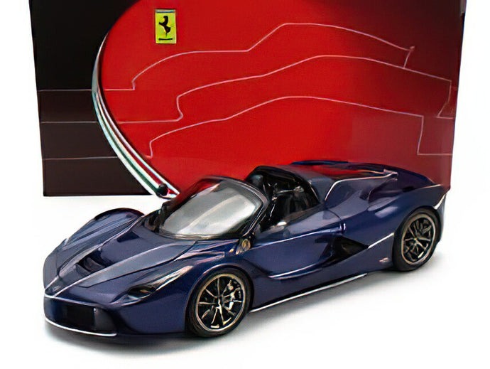 FERRARI - LAFERRARI APERTA SPIDER 2016 - BLUE TOR DE FRANCE - BLU /BBR 1/18 ミニカー