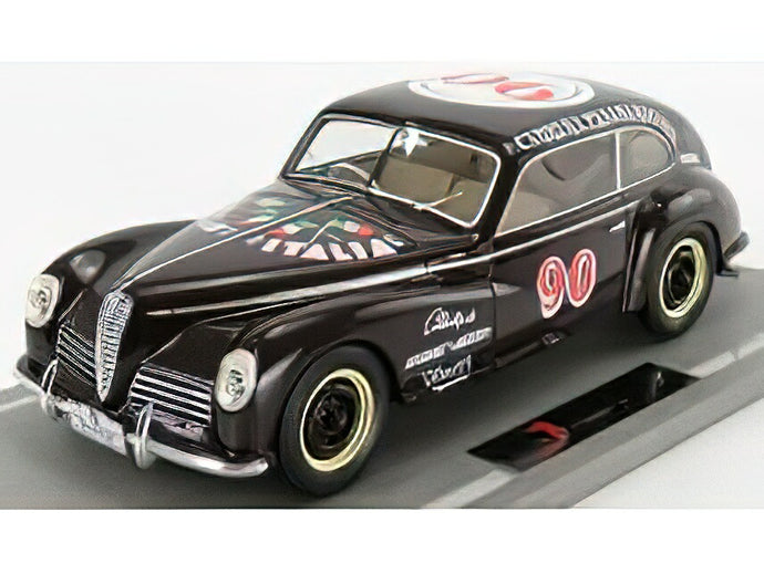 ALFA ROMEO - 6C 2500 FRECCIA D'ORO N 90 CARRERA PANAMERICANA 1950 P.TARUFFI - I.CEROLI - BORDEAUX /BBR 1/18 ミニカー