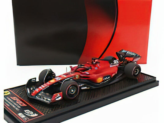 FERRARI - F1 SF-23 TEAM SCUDERIA FERRARI N 16 BAHRAIN GP 2023 CHARLES LECLERC - RED BLACK /BBR 1/43 ミニカー
