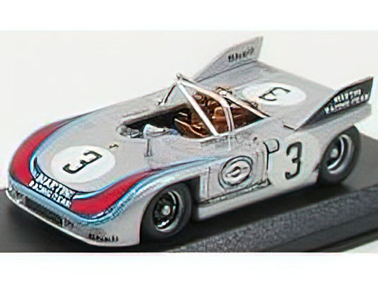 PORSCHEポルシェ 908/3 N 3 NURBURGRING 1971 ELFORD  LAORRUSSE  SILVER /Best-Model 1/43 ミニカー