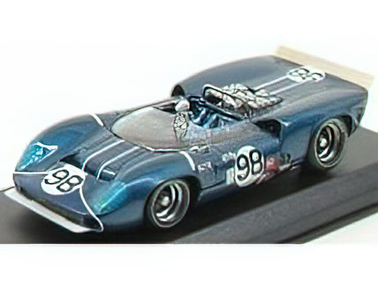 LOLA  T70 SPIDER N 98 RIVERSIDE 1966 PARNELLI  JONES  BLUE MET /Best-Model 1/43 ミニカー