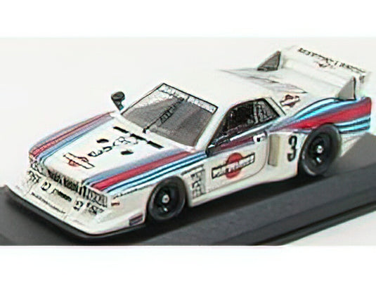 LANCIA BETA MONTECARLO MARTINI DAYTONA 1981 N 3 PATRESE HEYER  WHITE /Best-Model 1/43 ミニカー