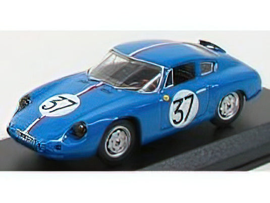 PORSCHEポルシェ 1600GS ABARTH N 37 24h LE MANS 1961 BUCHET MONNERET BLUE  /Best-Model 1/43 ミニカー