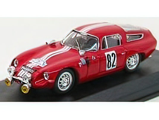 ALFA ROMEO  TZ1 N 82 MONTEPELLIER 1965 J.ROLLAND  RED /Best-Model 1/43 ミニカー