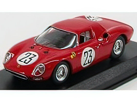 FERRARIフェラーリ 250LM 3.3L V12 TEAM EQUIPE NATIONALE BELGE N 23 24h LE MANS 1964 P.DUMAY  G.L.VAN OPHEM  RED /Best-Model 1/43 ミニカー