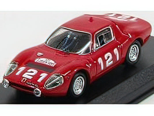 ABARTH  OT1300 N 121 TOUR DE CORSE 1965 SCHLESSER  BALLOT LENA  RED /Best-Model 1/43 ミニカー