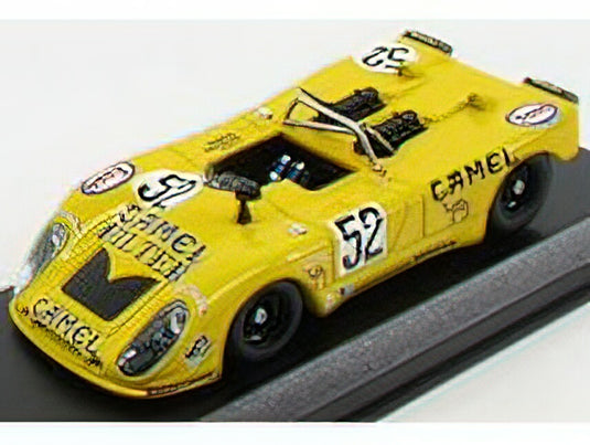 PORSCHEポルシェ 908/02 FLUNDER SPIDER N 52 24h LE MANS 1973 WICKY  COHEN OLIVAR  CARRON  YELLOW /Best-Model 1/43 ミニカー