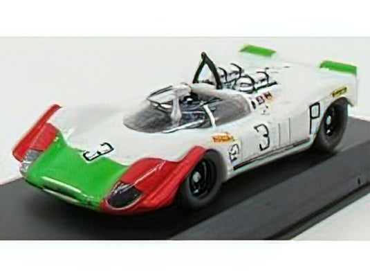 PORSCHEポルシェ 908/02 N 3 3rd 1000km NURBURGRING 1969 ELFORD  AHRE  WHITE GREEN RED /Best-Model 1/43 ミニカー