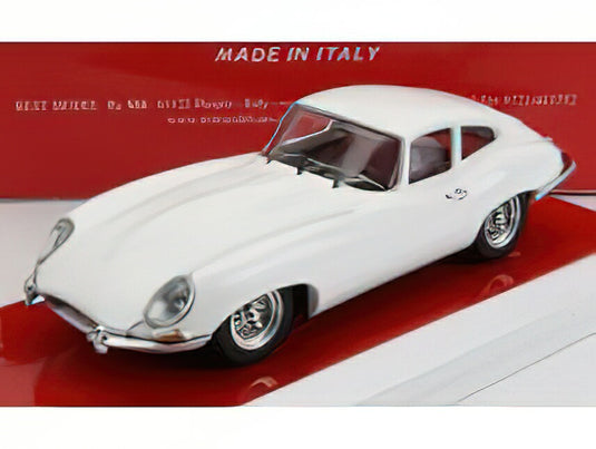 JAGUAR - E-TYPE COUPE 1963 - PERSONAL CAR EVA KANT - WHITE /BEST-MODEL 1/43 ミニカー