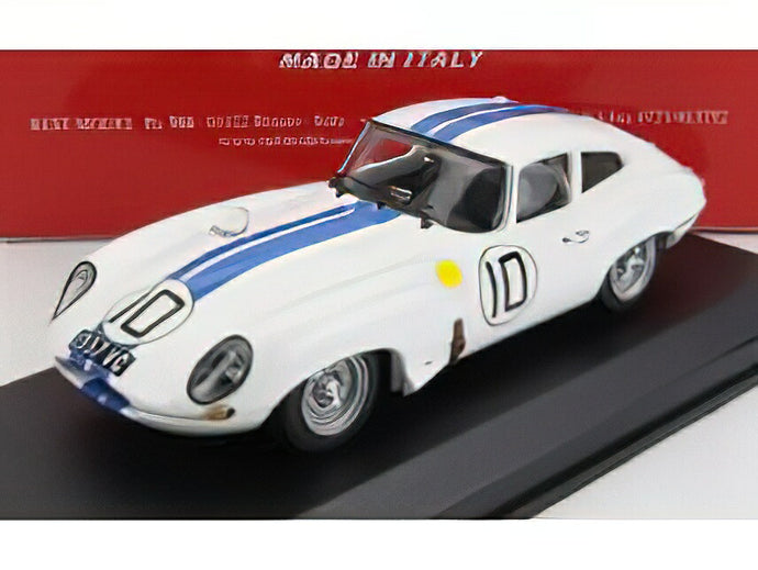 JAGUAR - E-TYPE 3.8L S6 COUPE TEAM BRIGGS CUNNINGHAM N 10 4th 24h LE MANS 1962 B.CUNNINGHAM - R.SALVADORI /BEST-MODEL 1/43 ミニカー