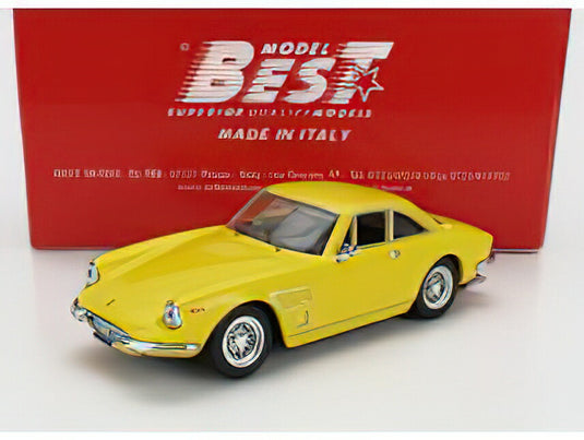 FERRARIフェラーリ 330 GTC COUPE 1967 - SPOKED RIMS - CERCHIO A RAGGIO - YELLOW /BEST-MODEL 1/43 ミニカー