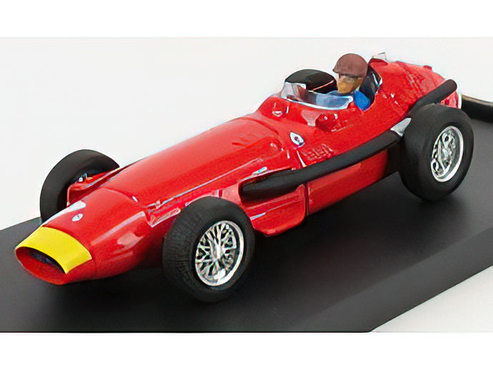 MASERATI - F1 250F N 1 WINNER GERMANY GP JUAN MANUEL FANGIO 1957 WORLD CHAMPION - WITH DRIVER FIGURE - RED F1 WOLRD CHAMPION /BRUMM 1/43 ミニカー