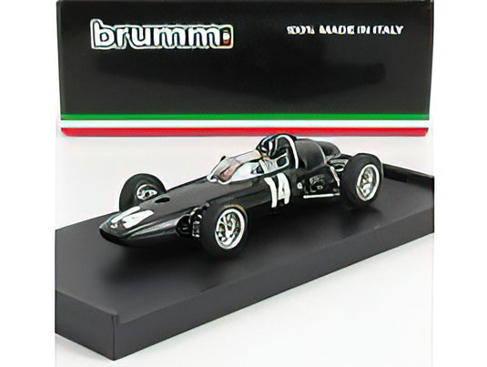 BRM - F1 P57 N 14 WINNER ITALY MONZA GP GRAHAM HILL 1962 WORLD CHAMPION - WITH DRIVER FIGURE - GREY MET F1 WOLRD CHAMPION /BRUMM 1/43 ミニカー