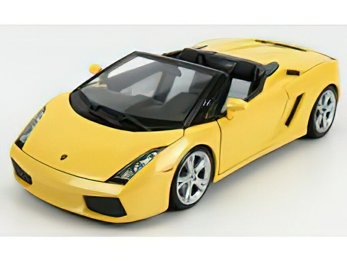 LAMBORGHINIランボルギーニ GALLARDO LP560-4 SPIDER 2004 - YELLOW MET /BURAGO 1/18 ミニカー