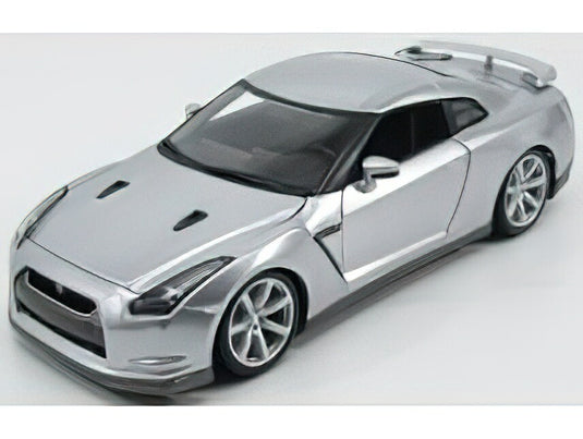 NISSAN日産 GT-R R35 COUPE 2009 - SILVER /BURAGO 1/18 ミニカー