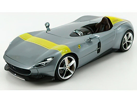 FERRARIフェラーリ MONZA SP1 2018 - SILVER /Burago 1/18 ミニカー