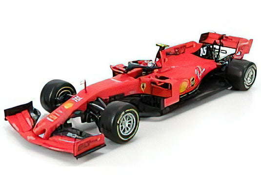 FERRARIフェラーリ F1 SF90 TEAM SCUDERIA FERRARI MISSION WINNOW N 16 WINNER ITALY MONZA GP 2019 C.LECLERC - MATT RED /Burago 1/18 ミニカー