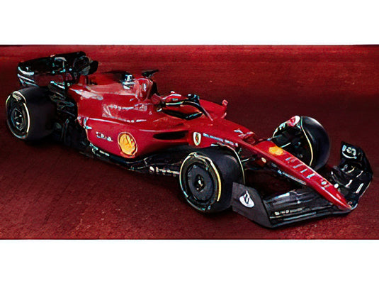 【予約】12月以降発売予定FERRARI - F1-75 SCUDERIA FERRARI N 16 SEASON 2022 CHARLES LECLERC - RED /Burago 1/18 ミニカー