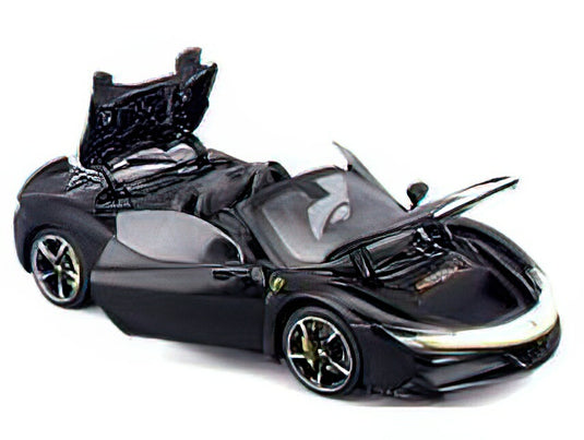 【予約】2023年発売予定FERRARI - SF90 STRADALE SPIDER ASSETTO FIORANO 2019 - BLACK /Burago 1/18ミニカー